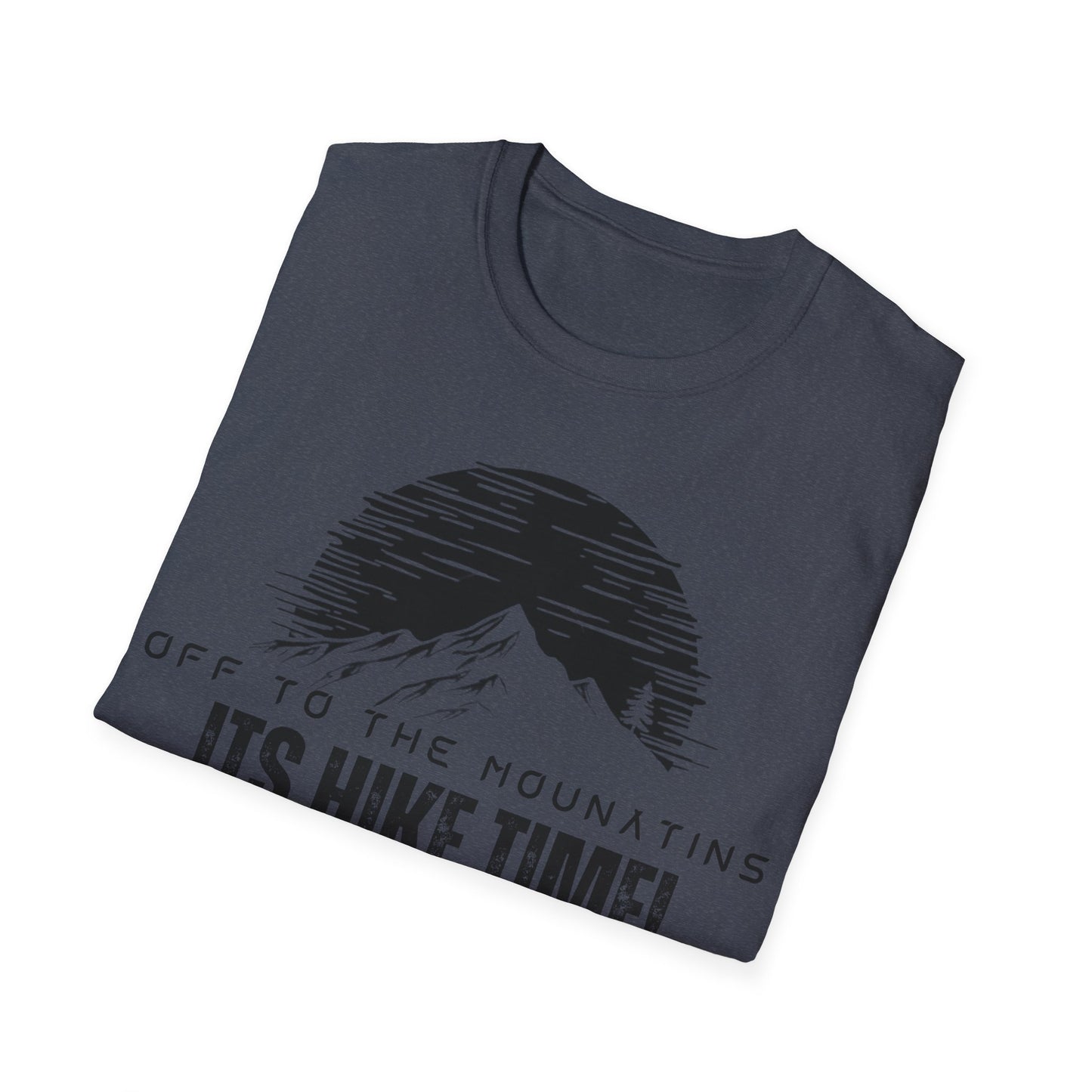 Outdoor Adventure Hike Time T-Shirt | Unisex Softstyle Tee for Nature Lovers