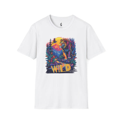 Stay Wild Lion Graphic T-Shirt