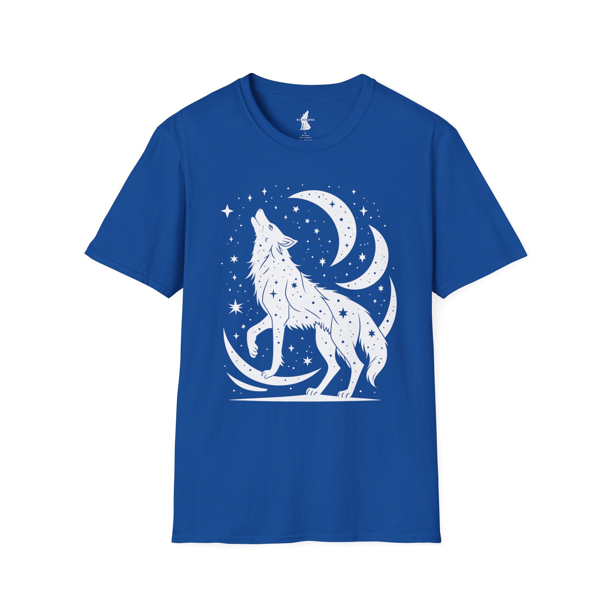 Celestial Howling Wolf T-Shirt