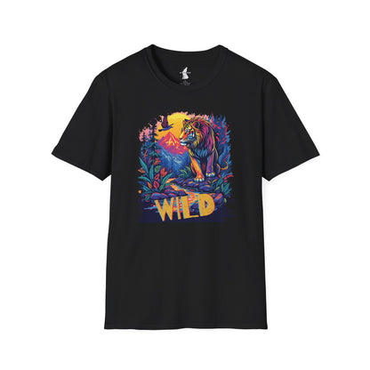 Stay Wild Lion Graphic T-Shirt
