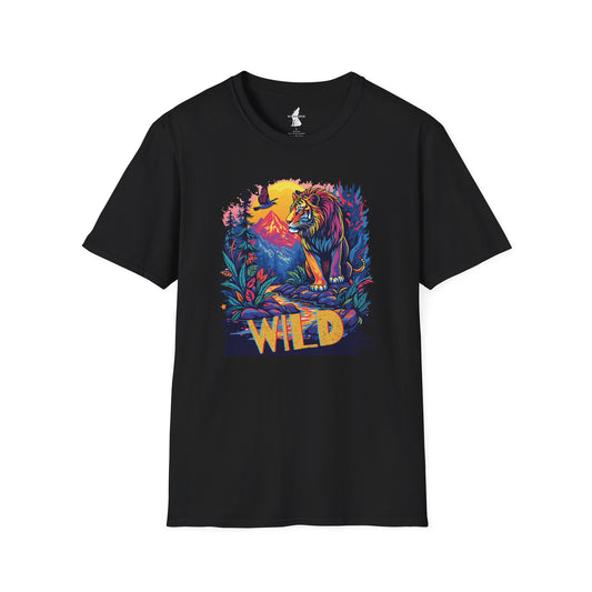 Stay Wild Lion Graphic T-Shirt