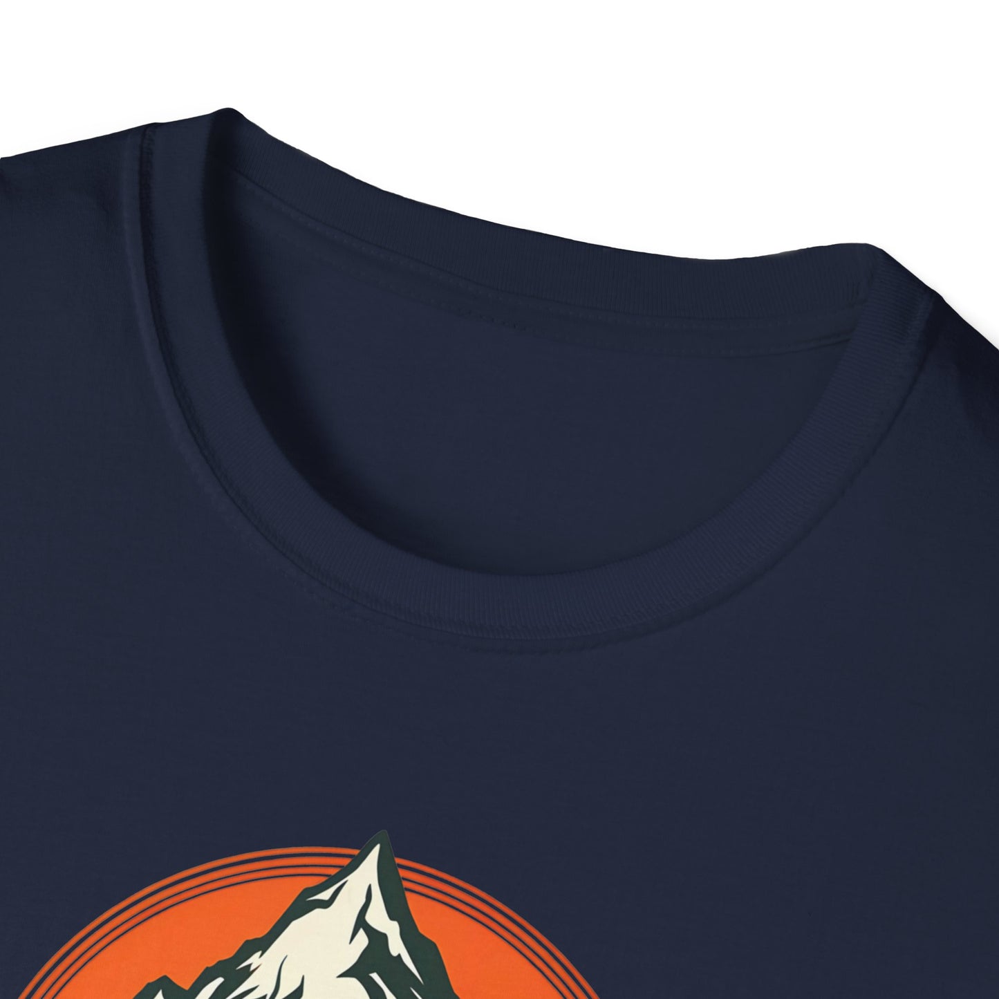 Unisex Softstyle T-Shirt - 'The Mountains Are Calling' Adventure Tee