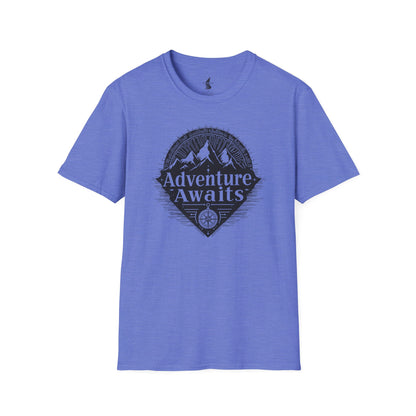 Adventure Awaits T-Shirt - Perfect for Outdoor Lovers and Explorers