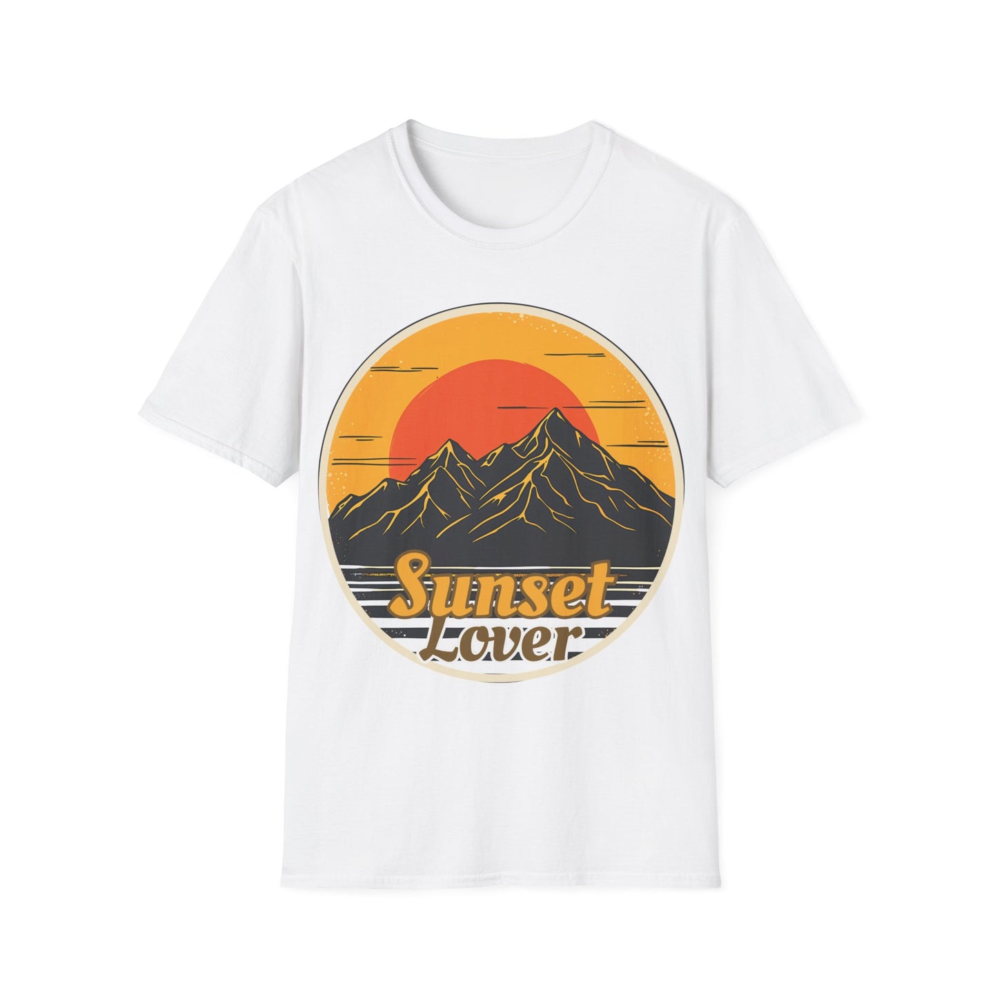 Sunset Lover Unisex Softstyle T-Shirt - Perfect for Nature Lovers and Outdoor Enthusiasts