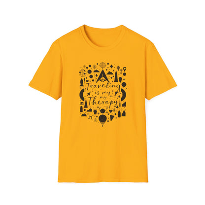 Traveling is My Therapy T-Shirt