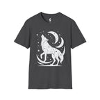 Celestial Howling Wolf T-Shirt