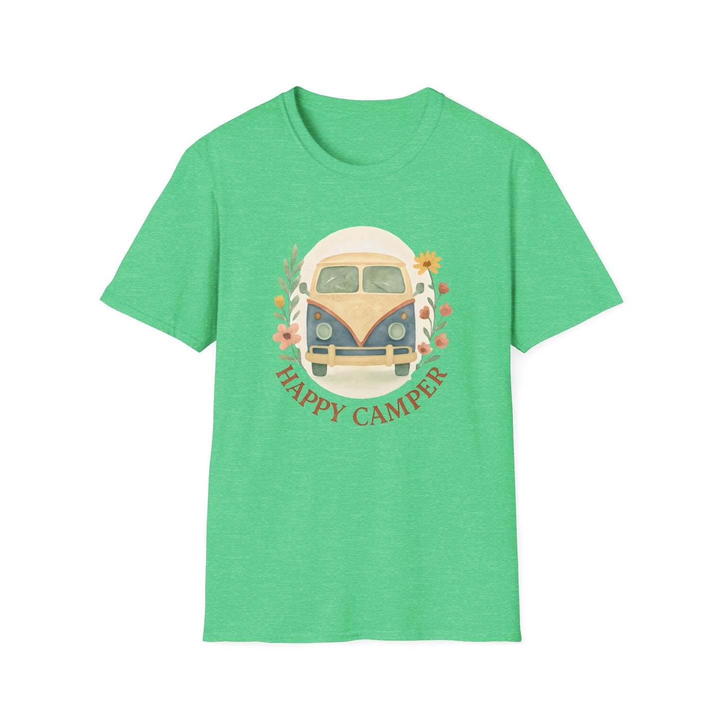 Floral Camper Van T-Shirt