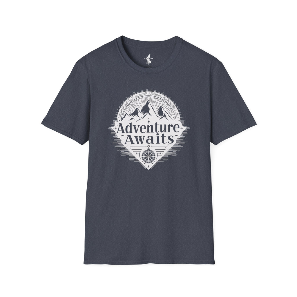 Adventure Awaits T-Shirt - Perfect for Outdoor Lovers and Explorers