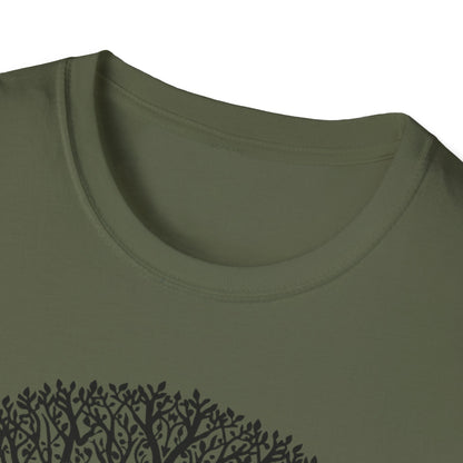 Tree of Life Unisex Softstyle T-Shirt – Nature Inspired Design for Eco-Lovers