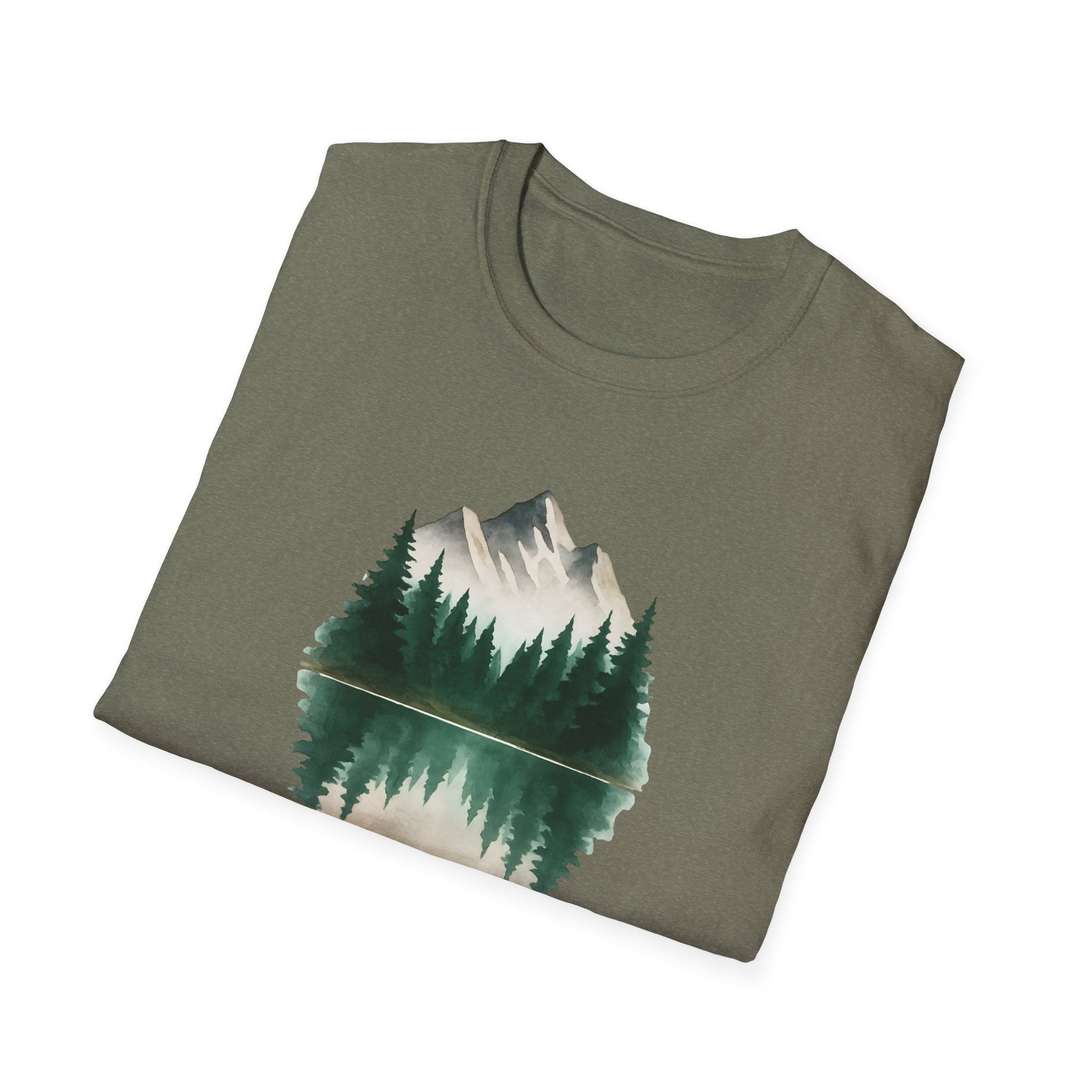 Mountain Lake Reflection T-Shirt