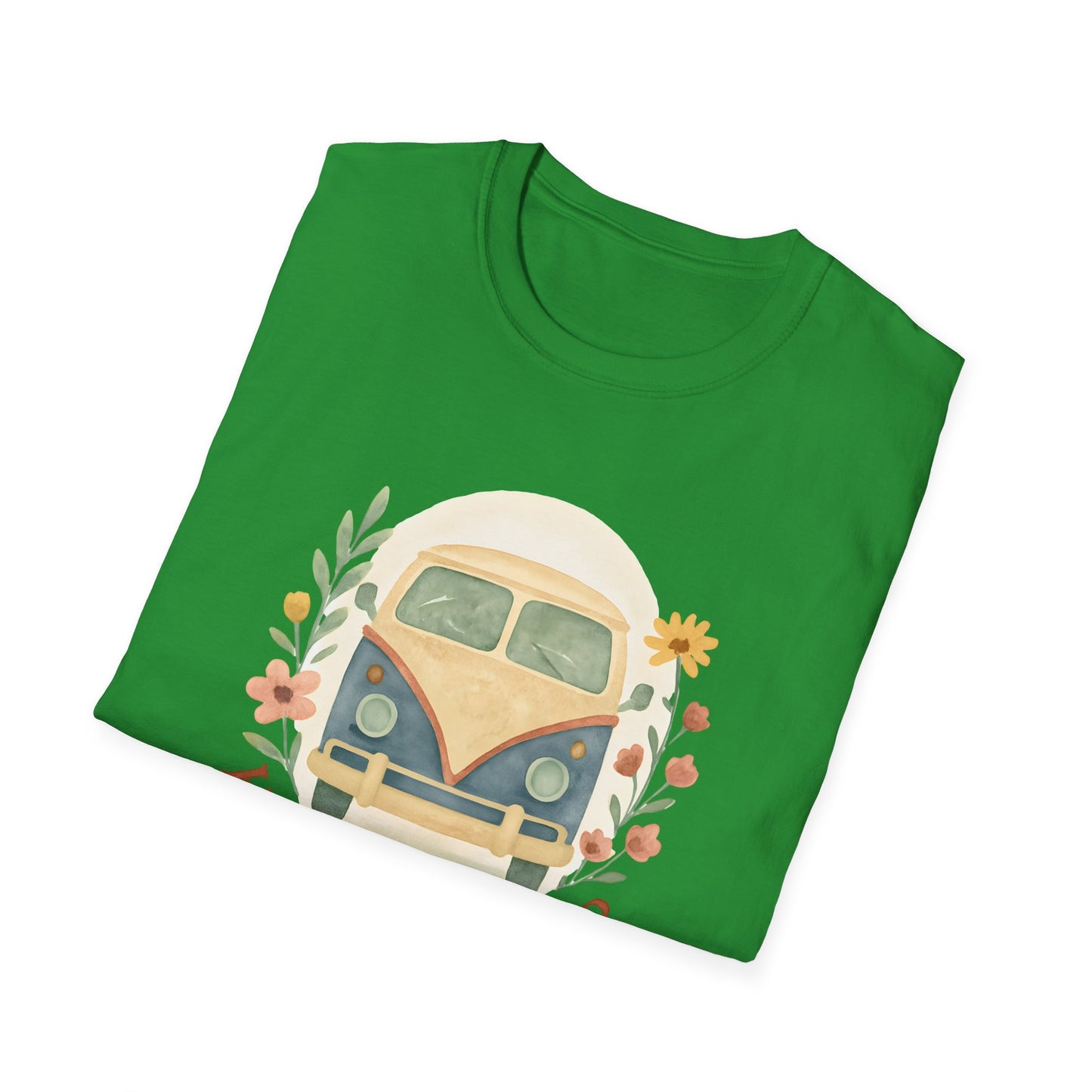 Floral Camper Van T-Shirt