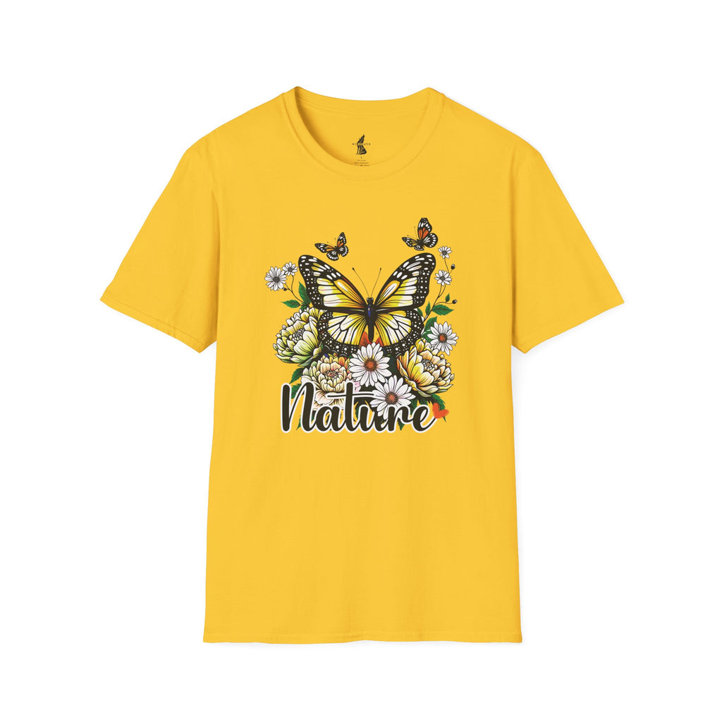 Nature Lover Butterfly Graphic T-Shirt