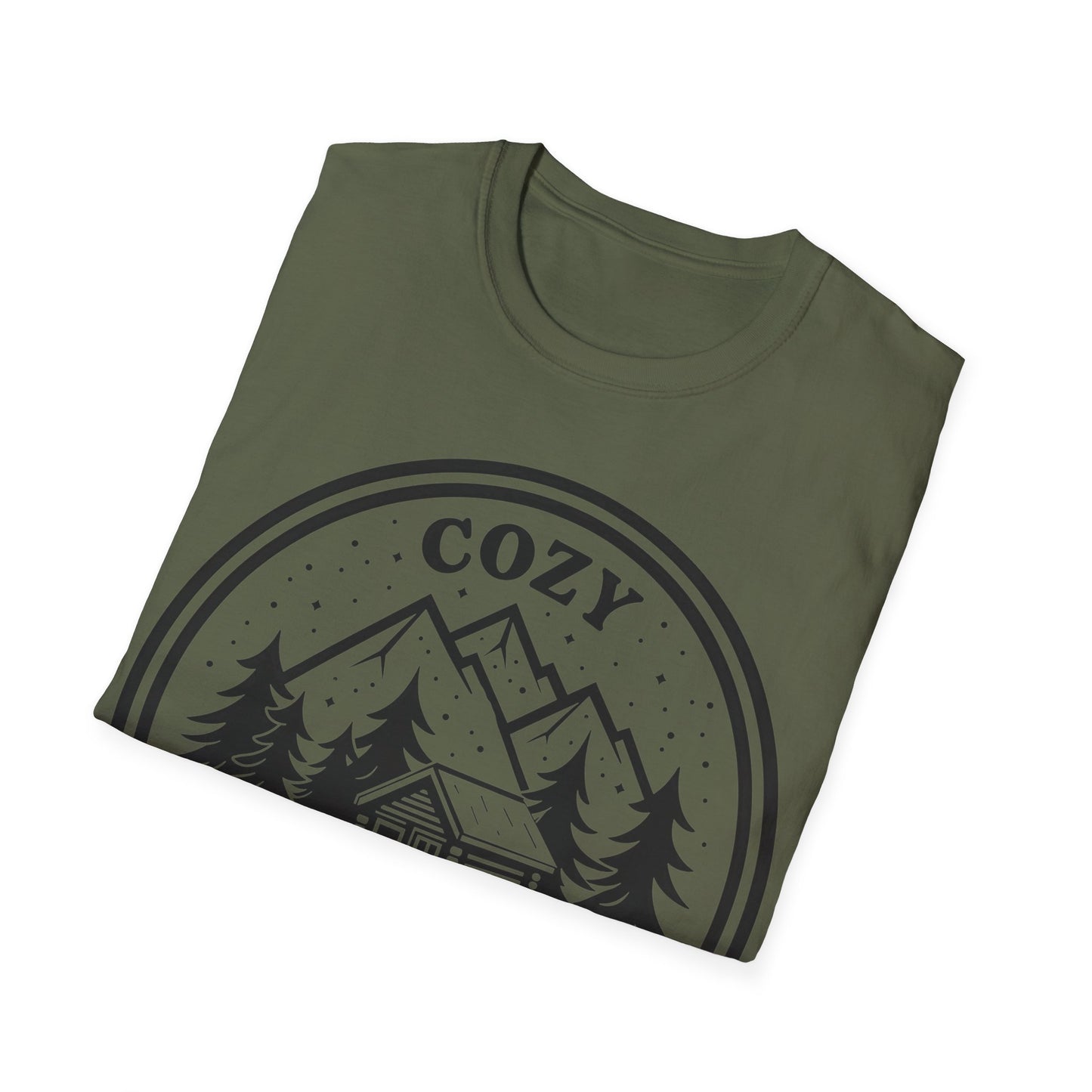 Cozy Cabin Unisex T-Shirt | Nature Inspired Graphic Tee