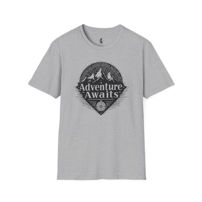 Adventure Awaits T-Shirt - Perfect for Outdoor Lovers and Explorers