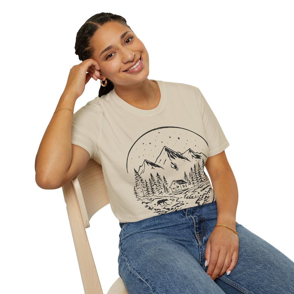 Cabin in The Mounatins T-Shirt