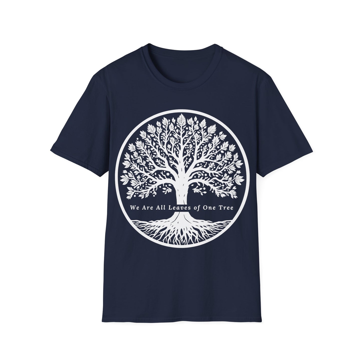 We Are All Leaves of One Tree Unisex Softstyle T-Shirt