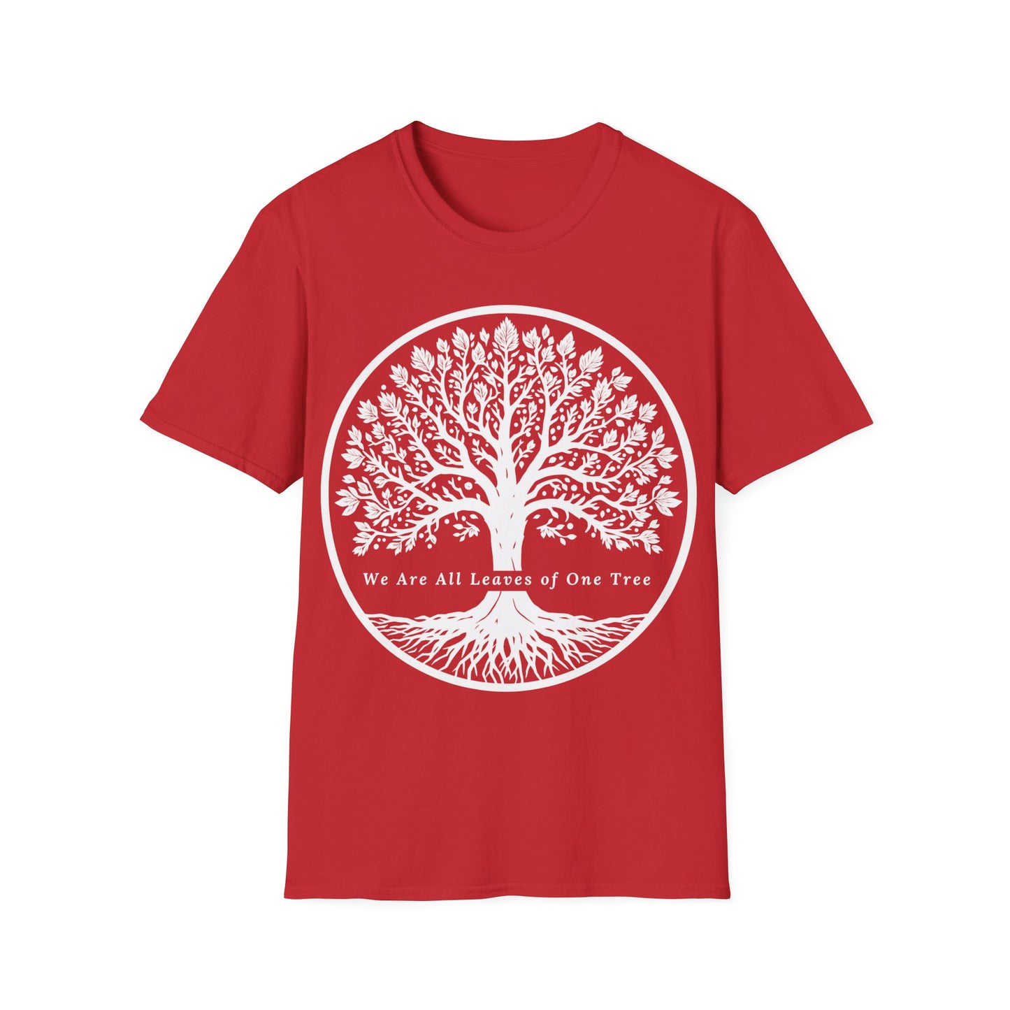 We Are All Leaves of One Tree Unisex Softstyle T-Shirt