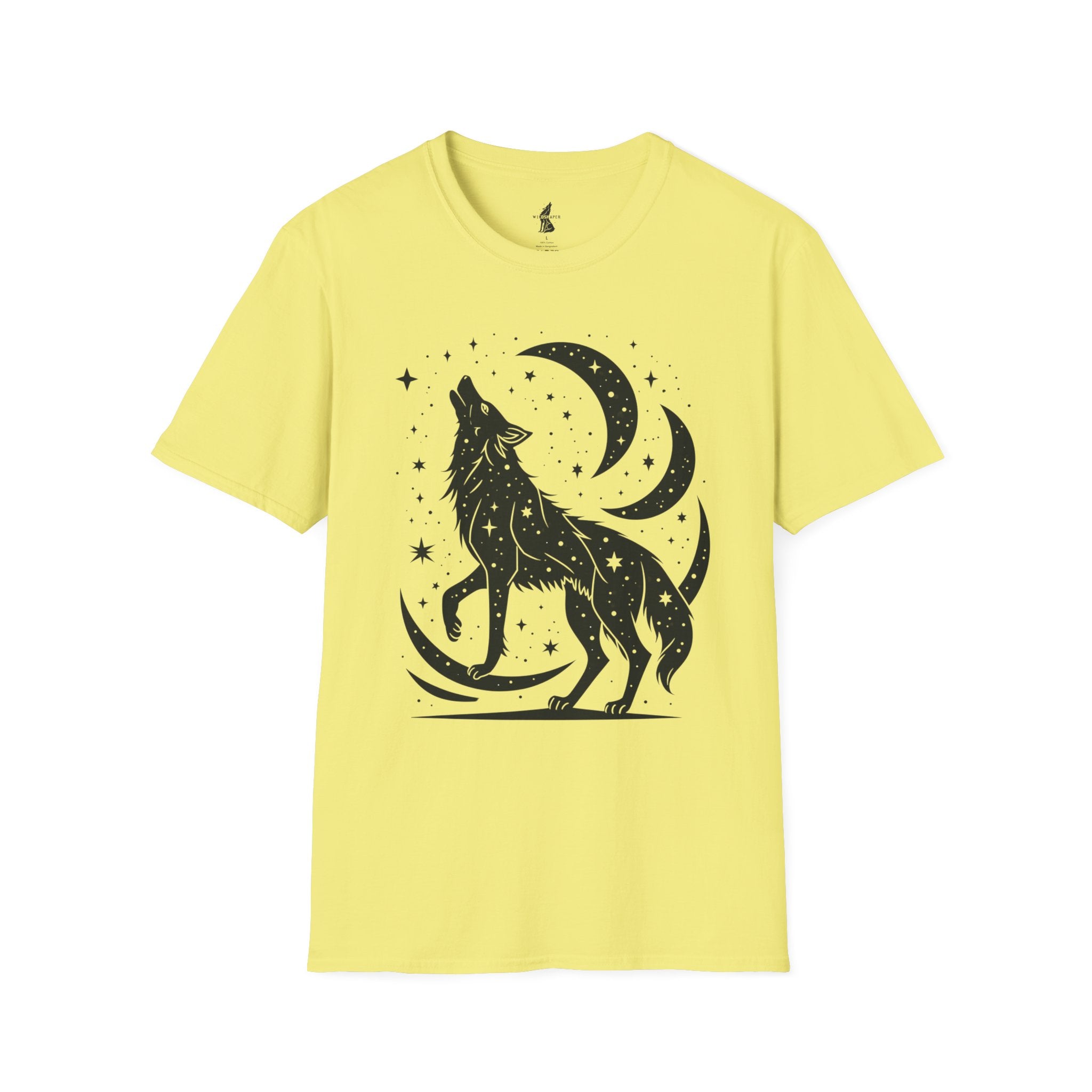 Celestial Howling Wolf T-Shirt