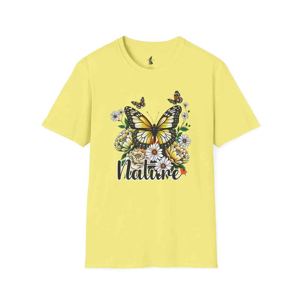 Nature Lover Butterfly Graphic T-Shirt