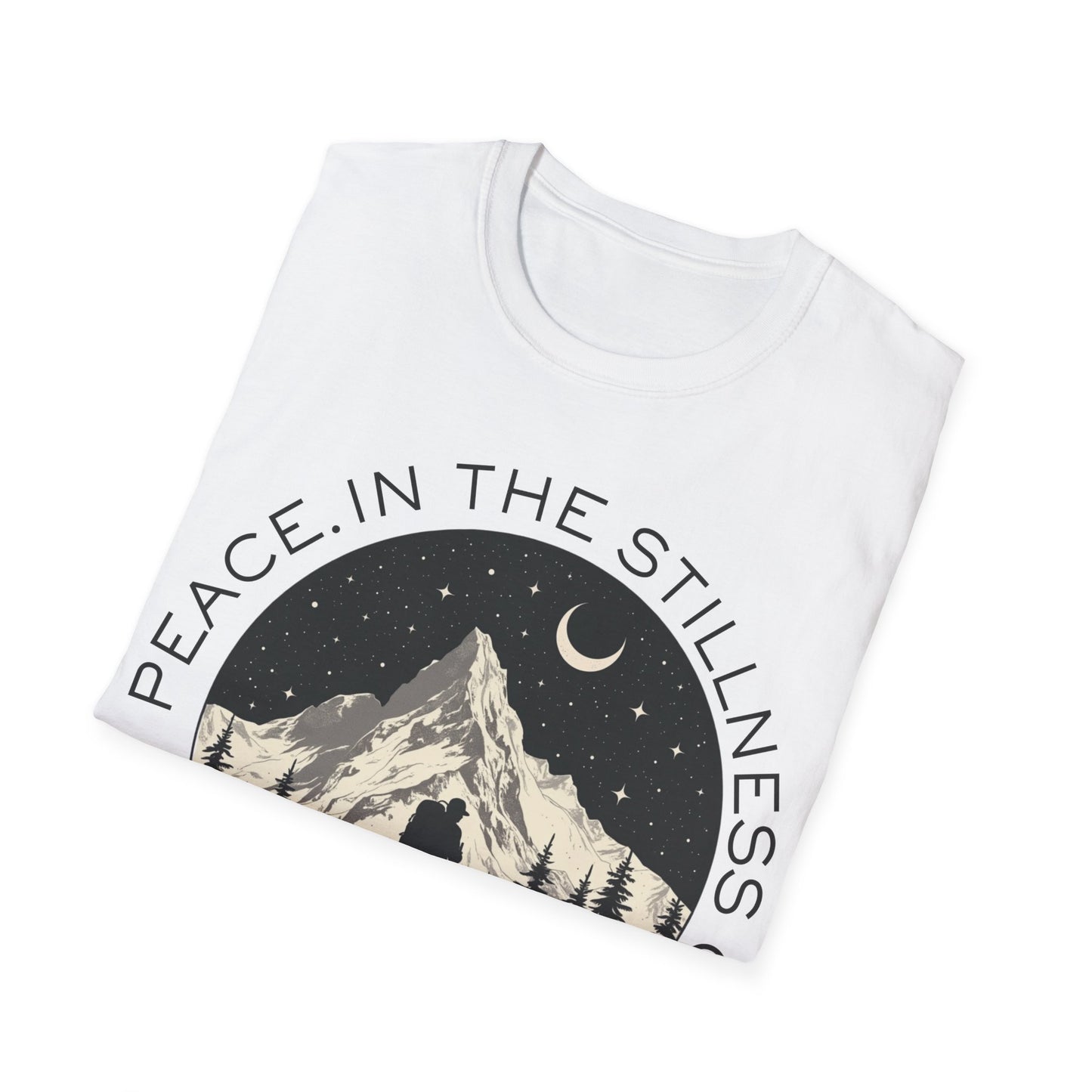 Unisex Softstyle T-Shirt - Nature Peaceful Vibes Graphic Tee