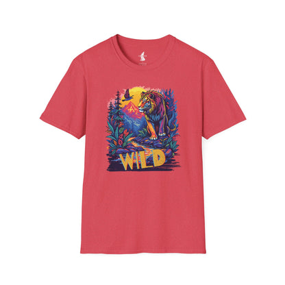 Stay Wild Lion Graphic T-Shirt