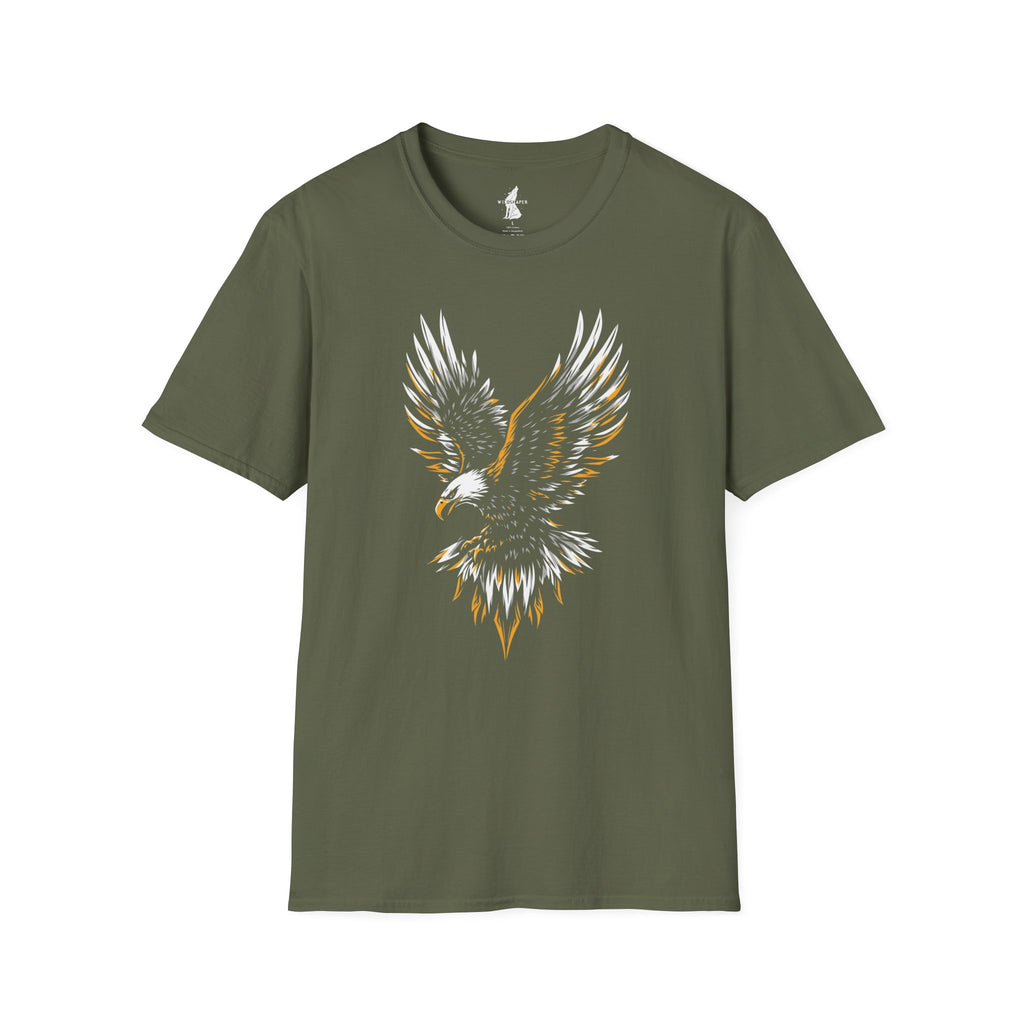 Bold Wild Eagle Graphic T-Shirt