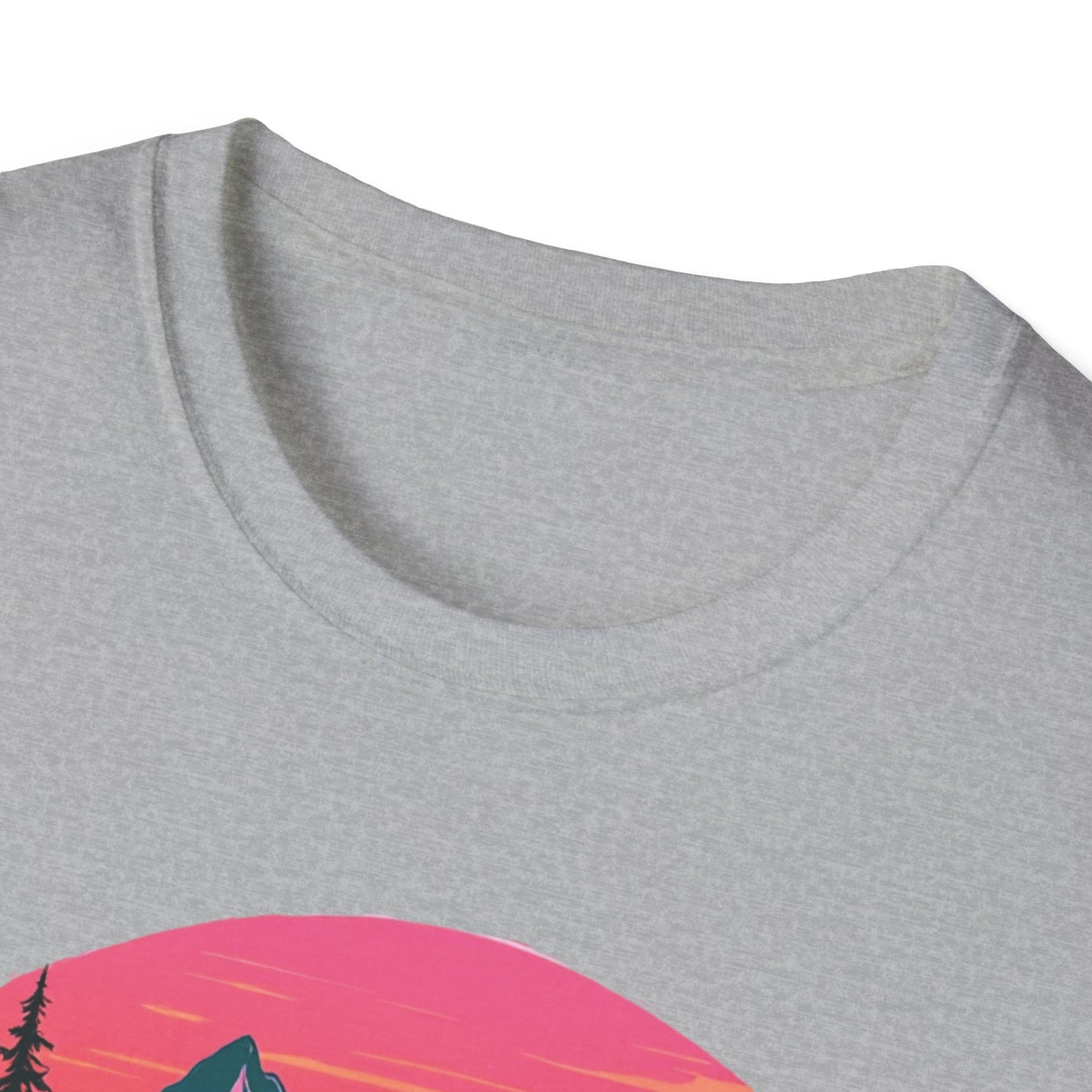 Adventure Awaits Graphic T-Shirt - Unisex Camping Design