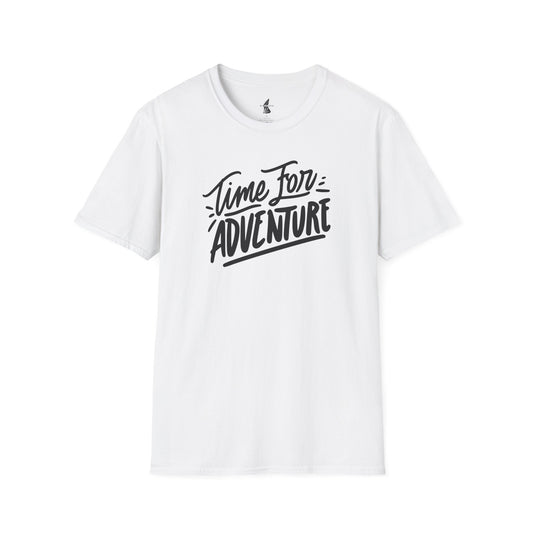 Time For Adventure text Graphic T-Shirt