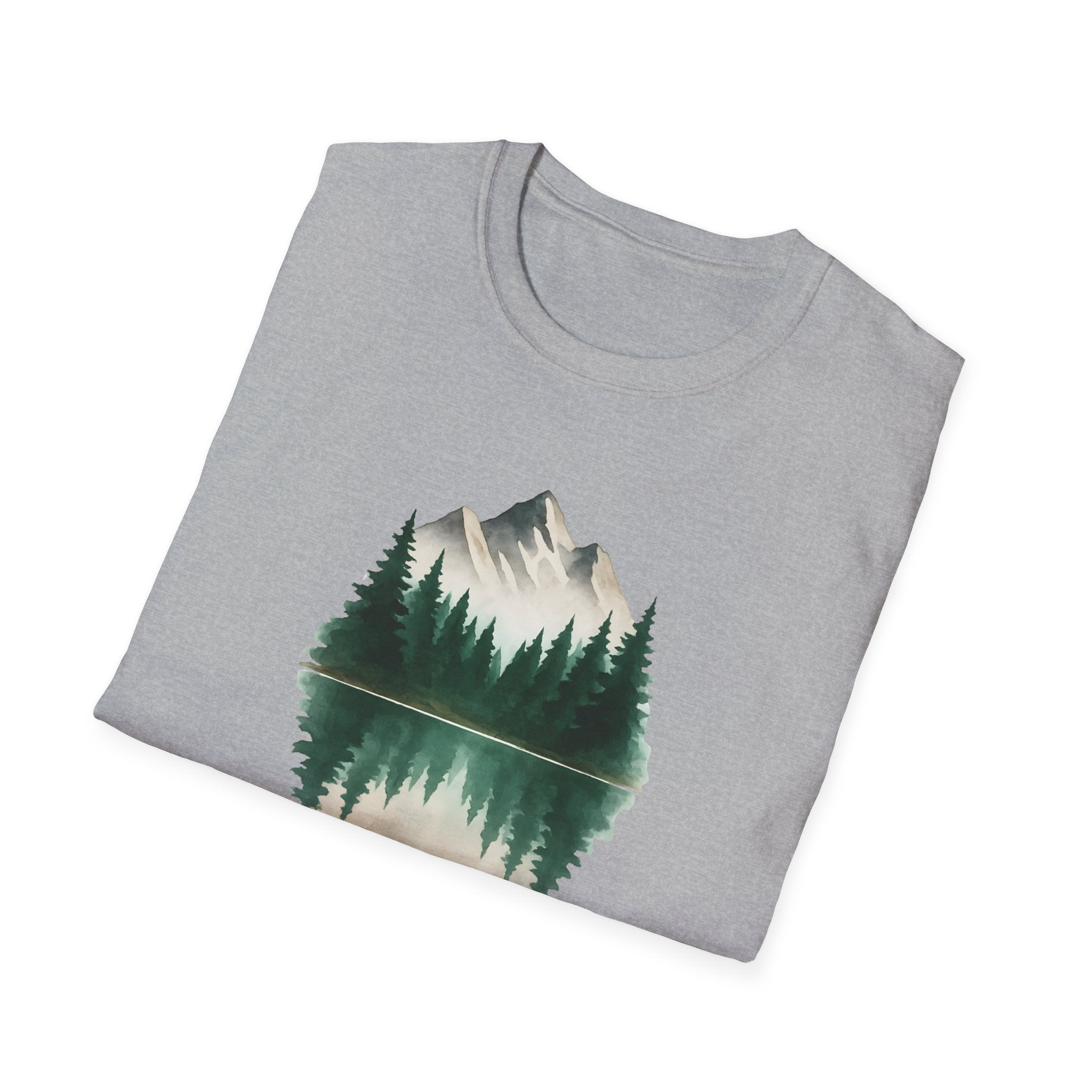 Mountain Lake Reflection T-Shirt