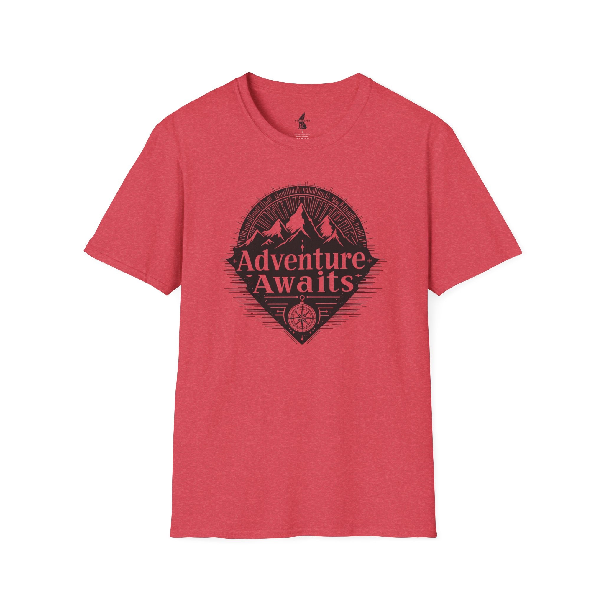 Adventure Awaits T-Shirt - Perfect for Outdoor Lovers and Explorers