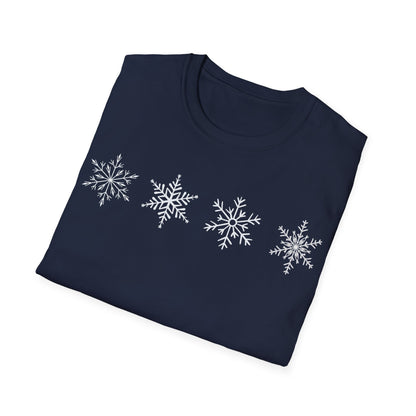 Winter Wonderland Snowflake Unisex Softstyle T-Shirt