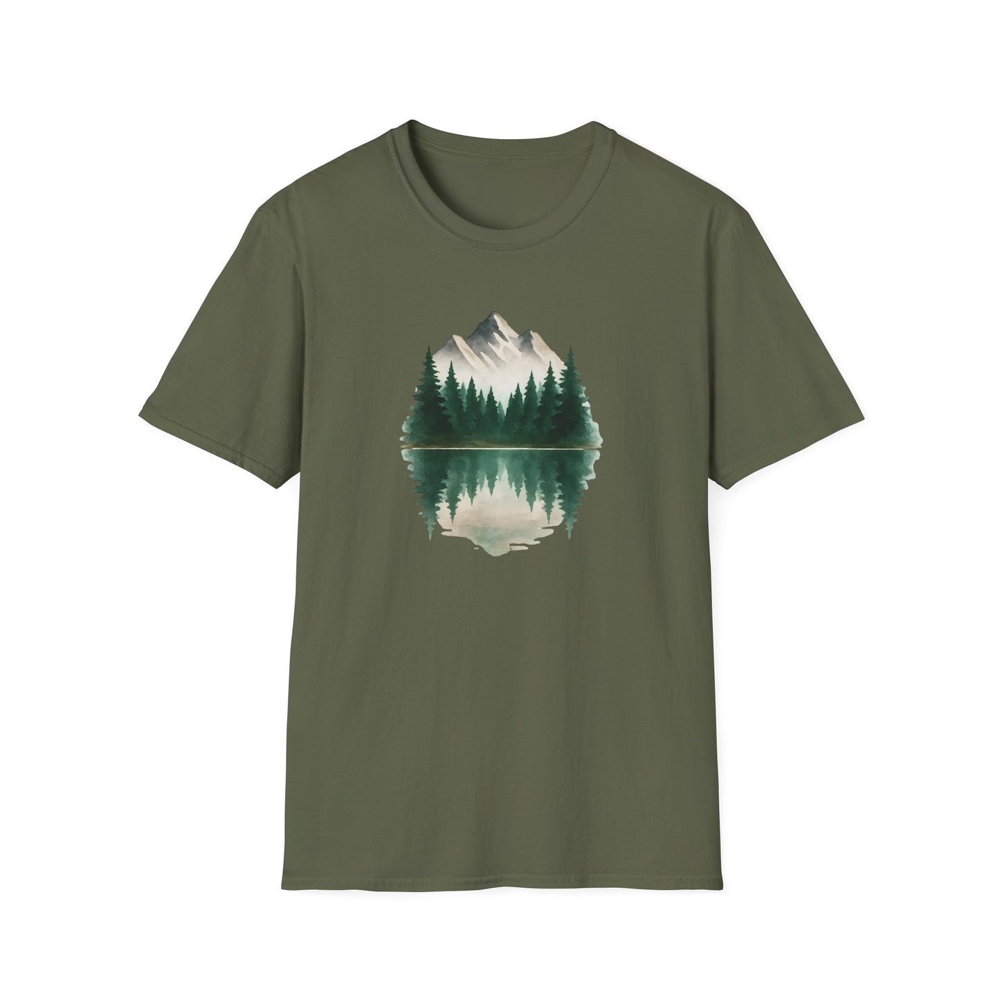 Mountain Lake Reflection T-Shirt