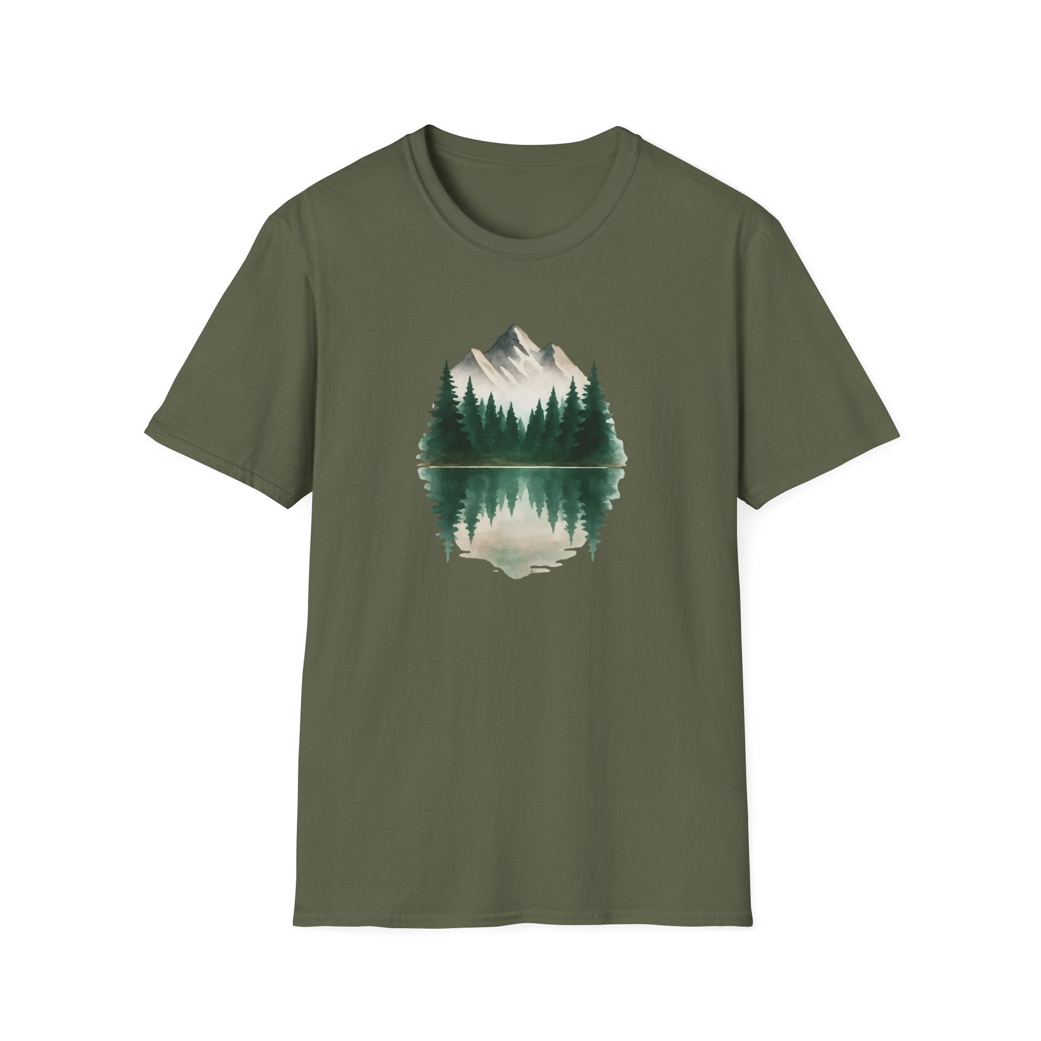 Mountain Lake Reflection T-Shirt