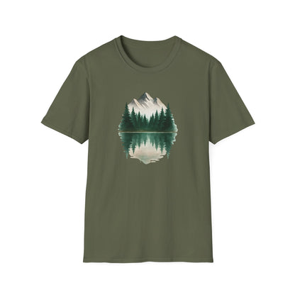 Mountain Lake Reflection T-Shirt