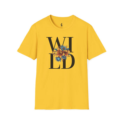 Wild Text Graphic T-Shirt