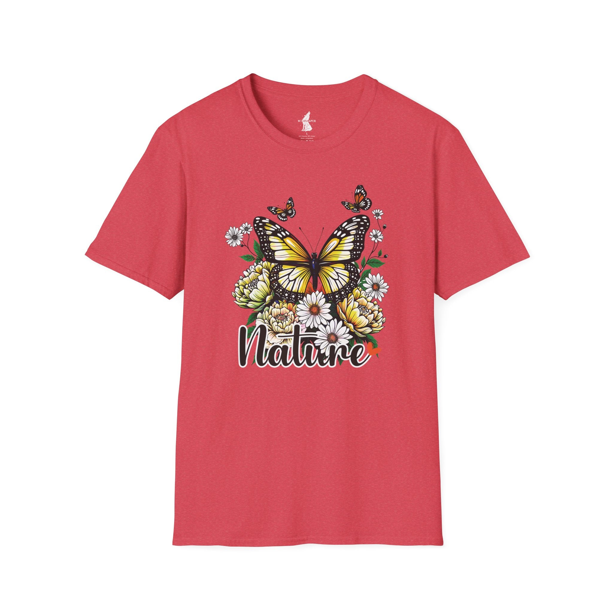 Nature Lover Butterfly Graphic T-Shirt