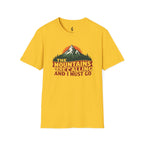 'The Mountains Are Calling' Adventure T-Shirt