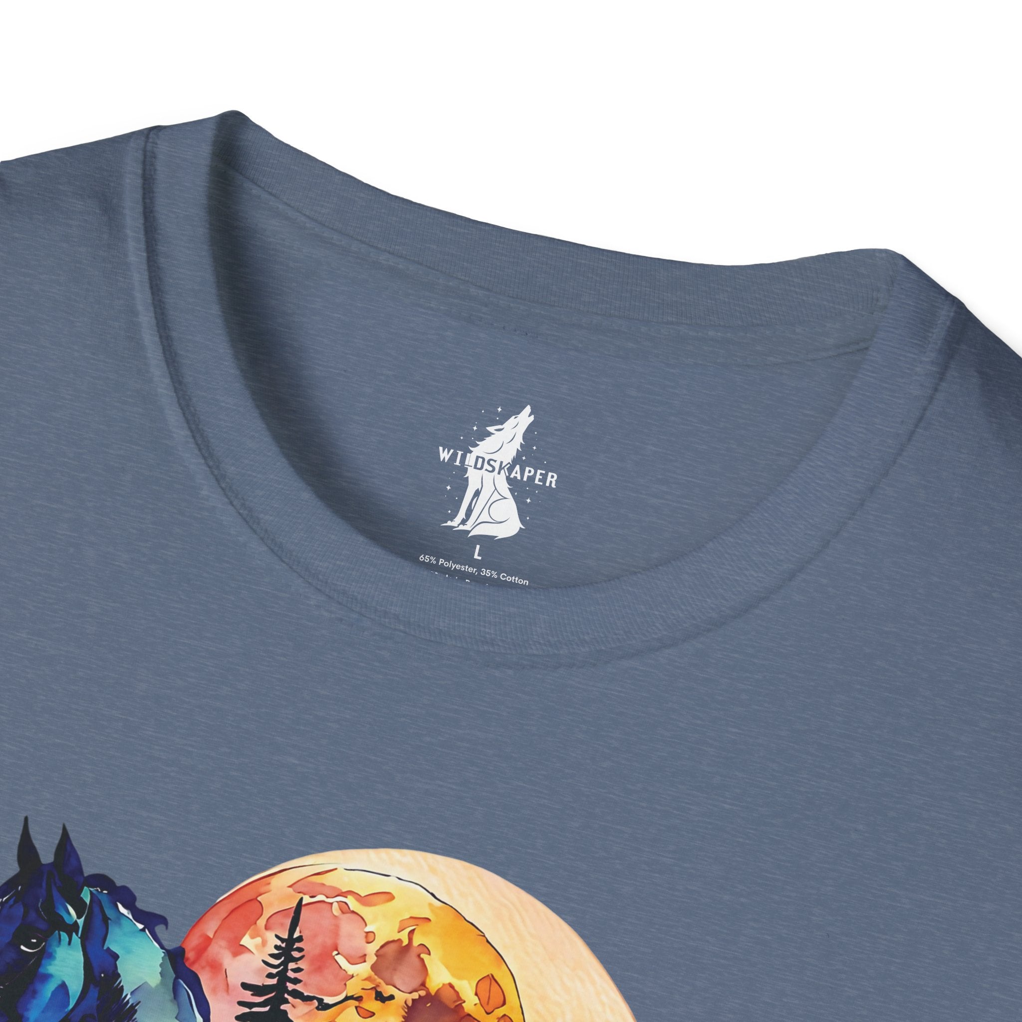 Wild Spirit Horse Sunset Graphic T-Shirt