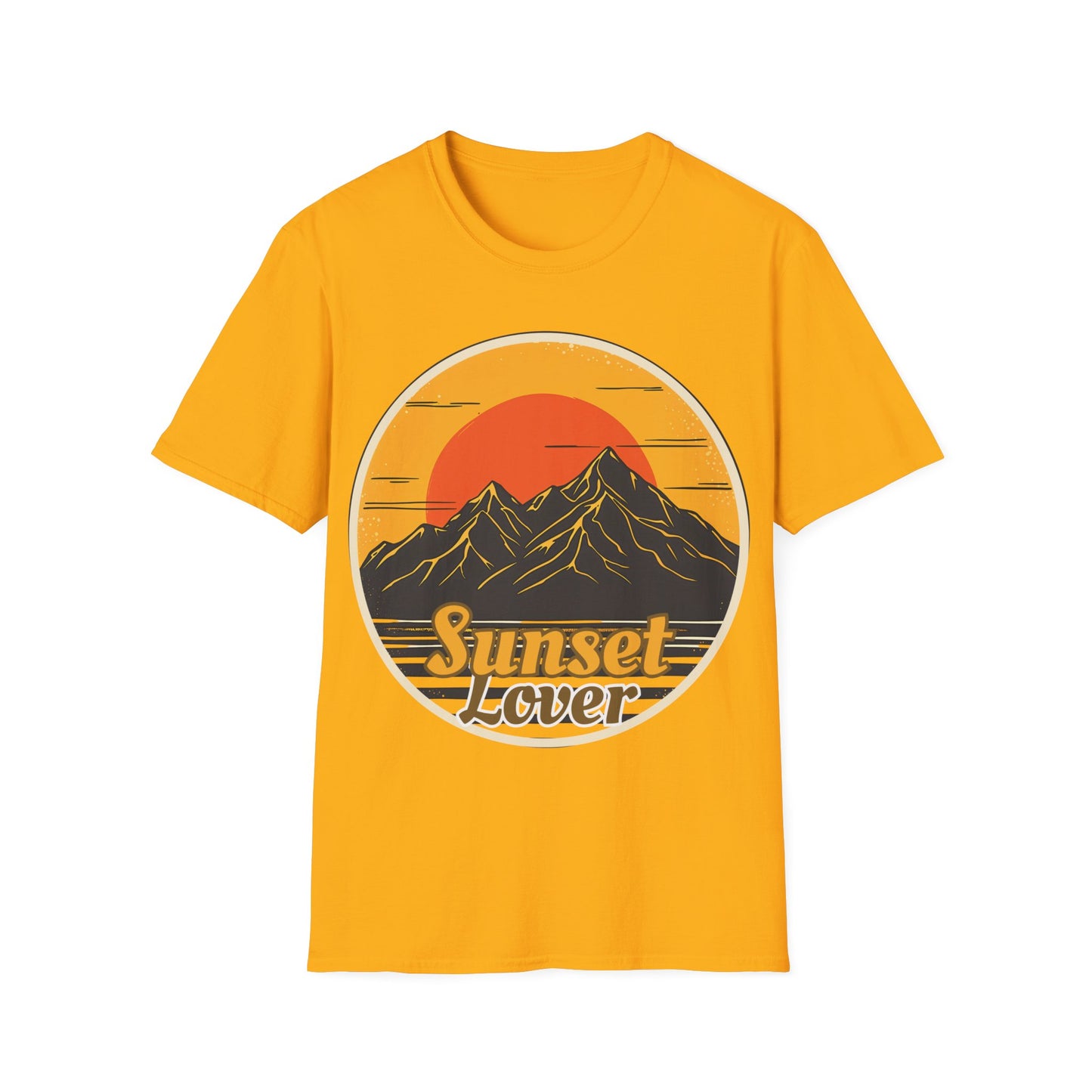 Sunset Lover Unisex Softstyle T-Shirt - Perfect for Nature Lovers and Outdoor Enthusiasts