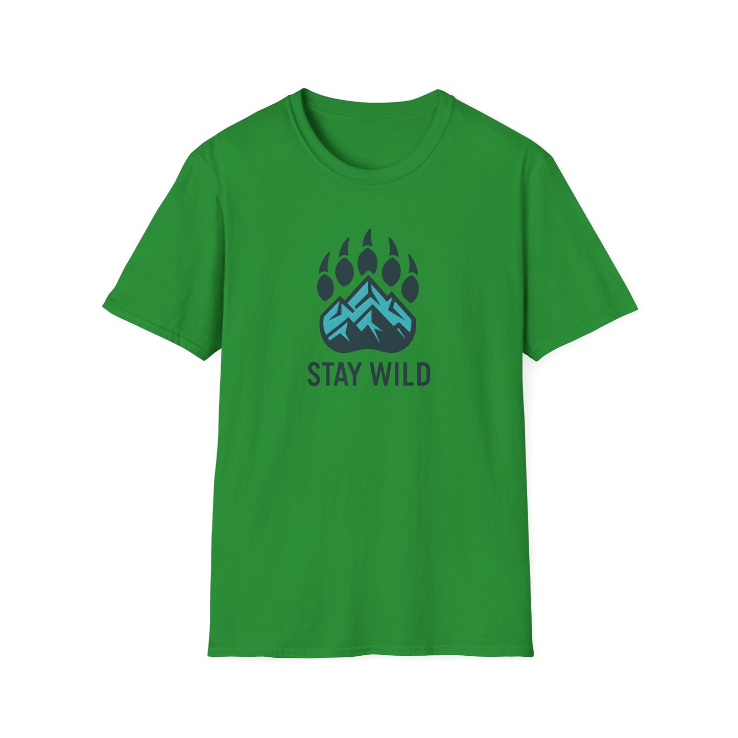 Stay Wild Mountain Emblem T-Shirt