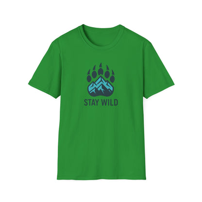 Stay Wild Mountain Emblem T-Shirt