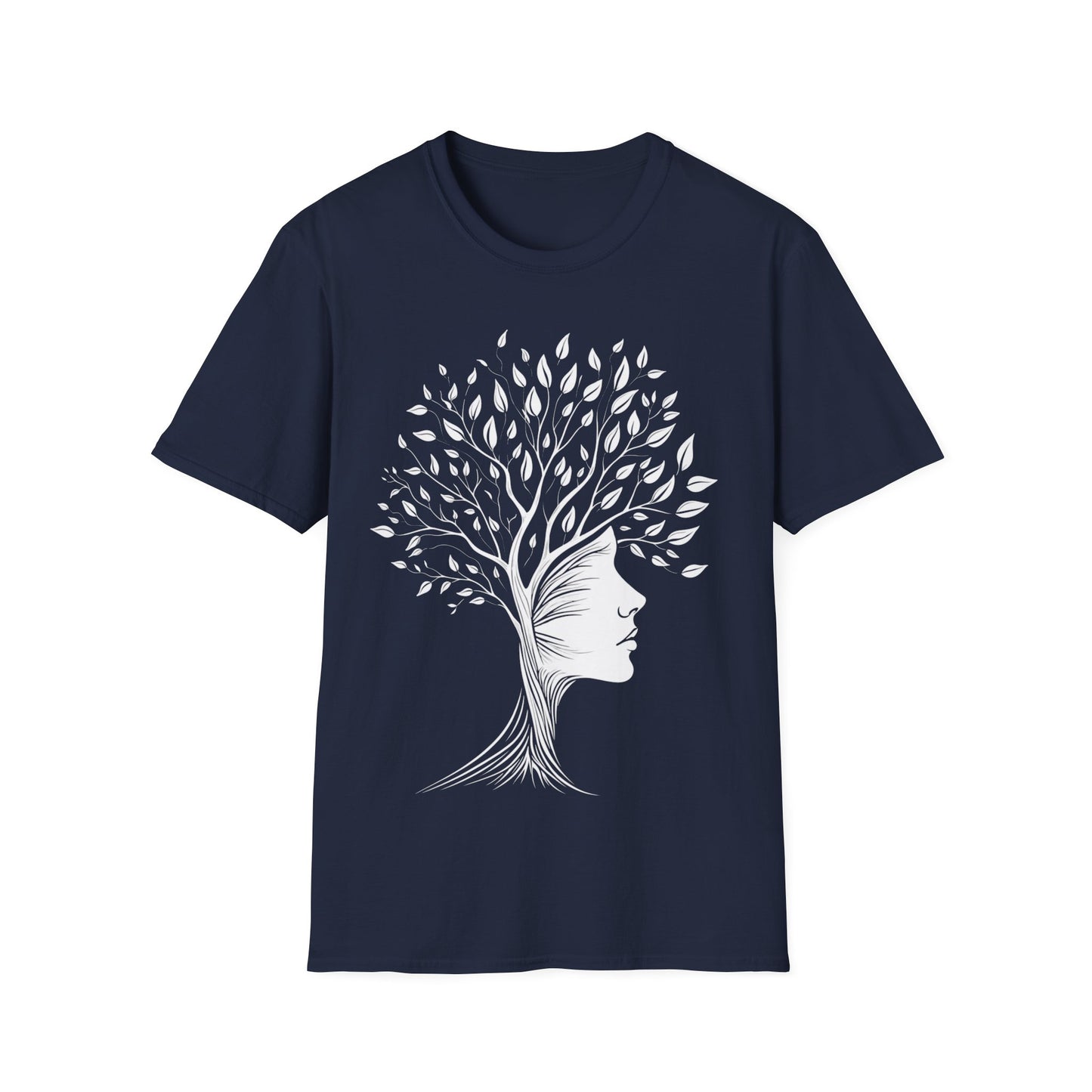 Nature-Inspired Unisex Softstyle T-Shirt - Tree of Life Design