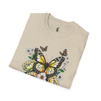 Nature Lover Butterfly Graphic T-Shirt