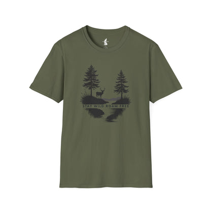 Stay Wild Roam Free Graphic T-Shirt