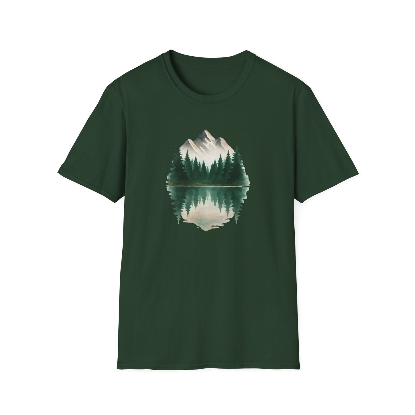 Mountain Lake Reflection T-Shirt