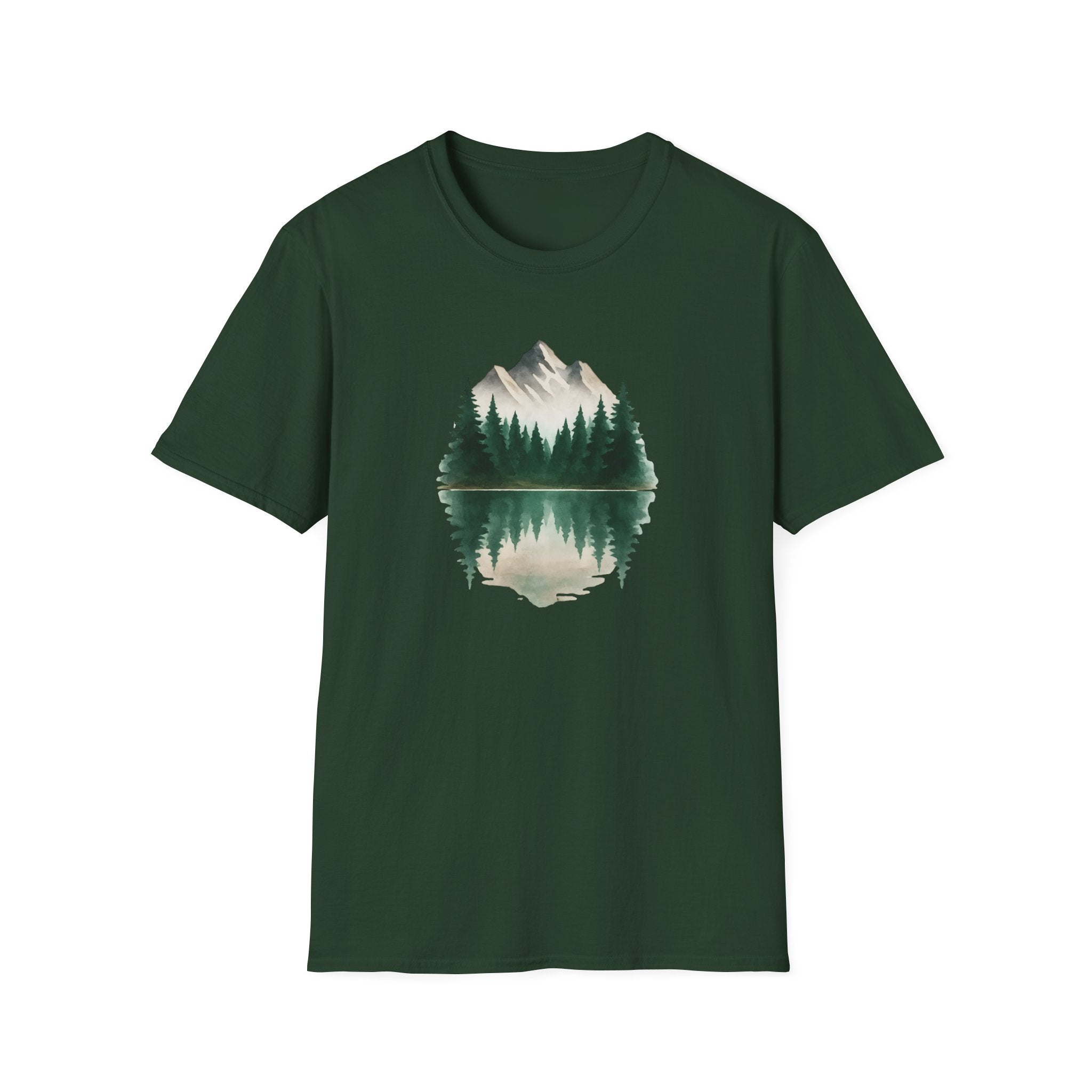 Mountain Lake Reflection T-Shirt