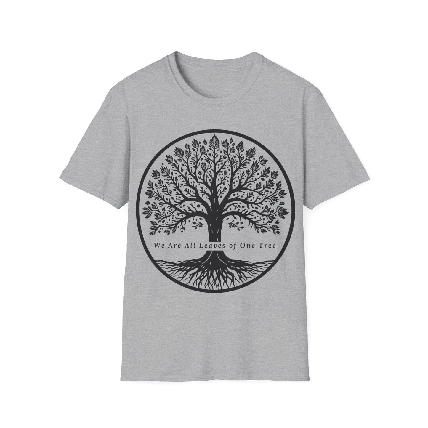 We Are All Leaves of One Tree Unisex Softstyle T-Shirt