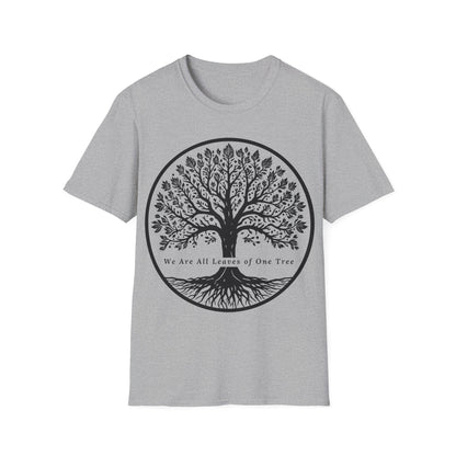 We Are All Leaves of One Tree Unisex Softstyle T-Shirt