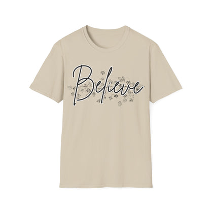 Inspirational 'Believe' Unisex Softstyle T-Shirt - Comfort for Every Occasion