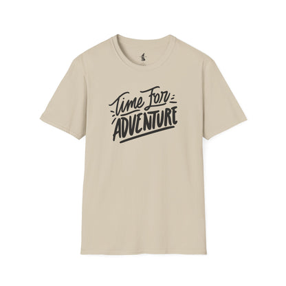 Time For Adventure text Graphic T-Shirt